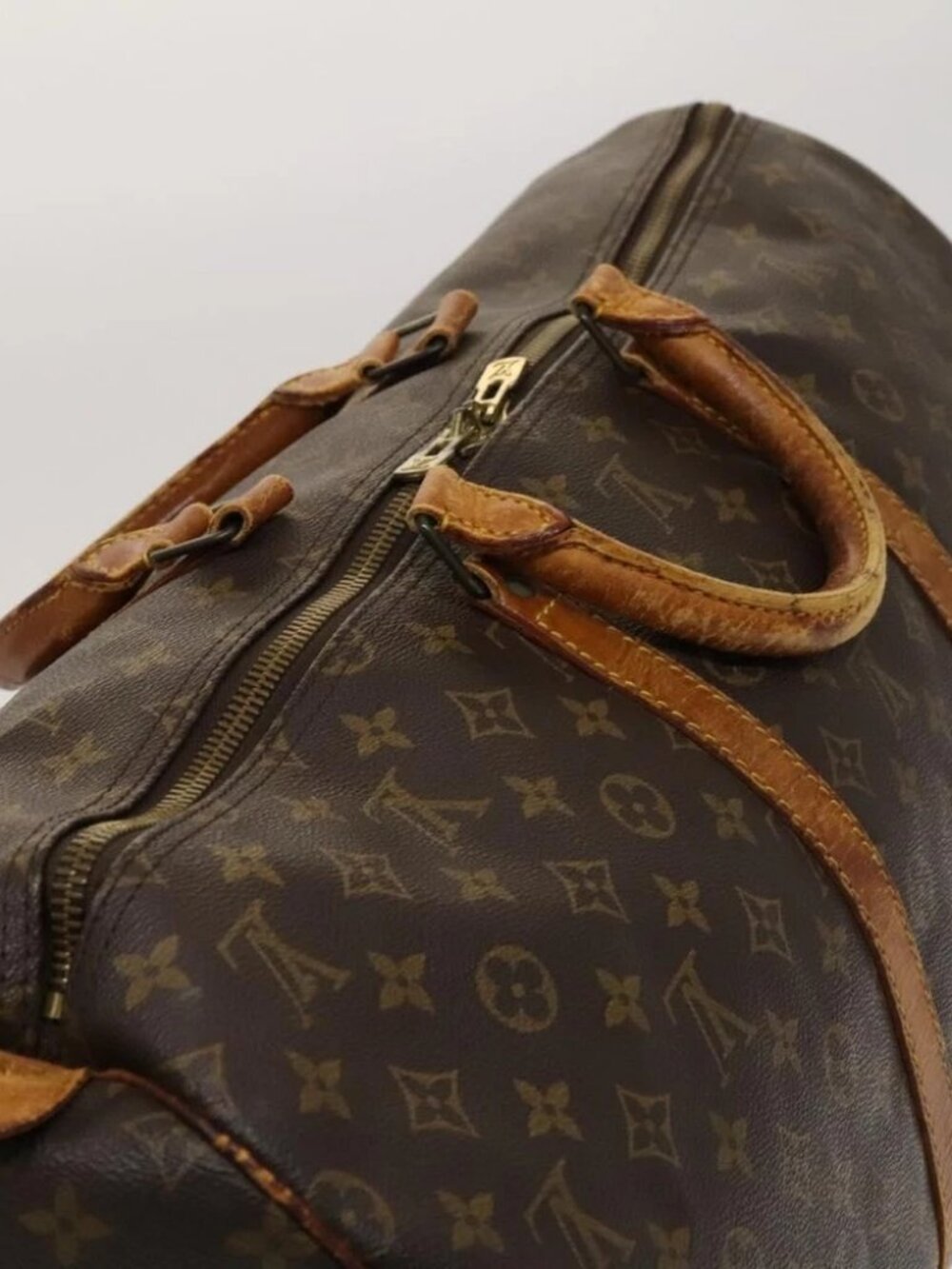 LOUIS VUITTON Monogram Keepall 55 Boston Bag - Picture 10 of 15
